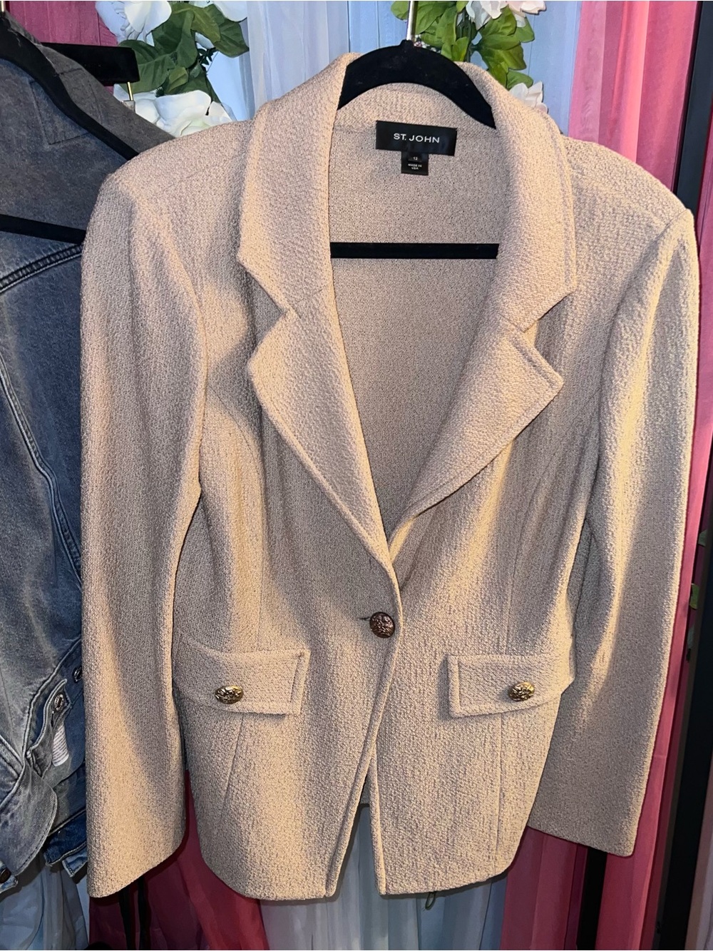 St. John Woven Blazer